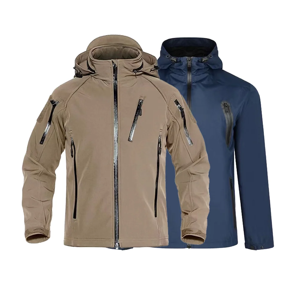 H2f90d67318204b92970b116d0665c53dI.webp Factory Customized Mountain Life Waterproof Jackets,3In1 Winter Hiking Jacket,Best Waterproof Jacket for Hiking - Image 1