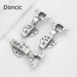 Custom Wholesale Furniture Hardware Kitchen Furniture Cabinet Door Hinges Silent Soft Closing Hydraulic Iron Furniture Hinges - Image 5